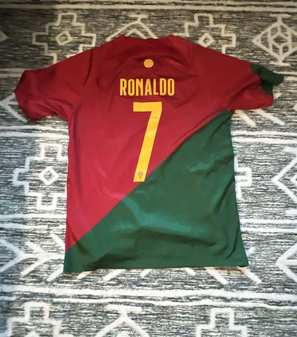 Nike Portugal 2022 World Cup Home Jersey #7 Cristiano Ronaldo